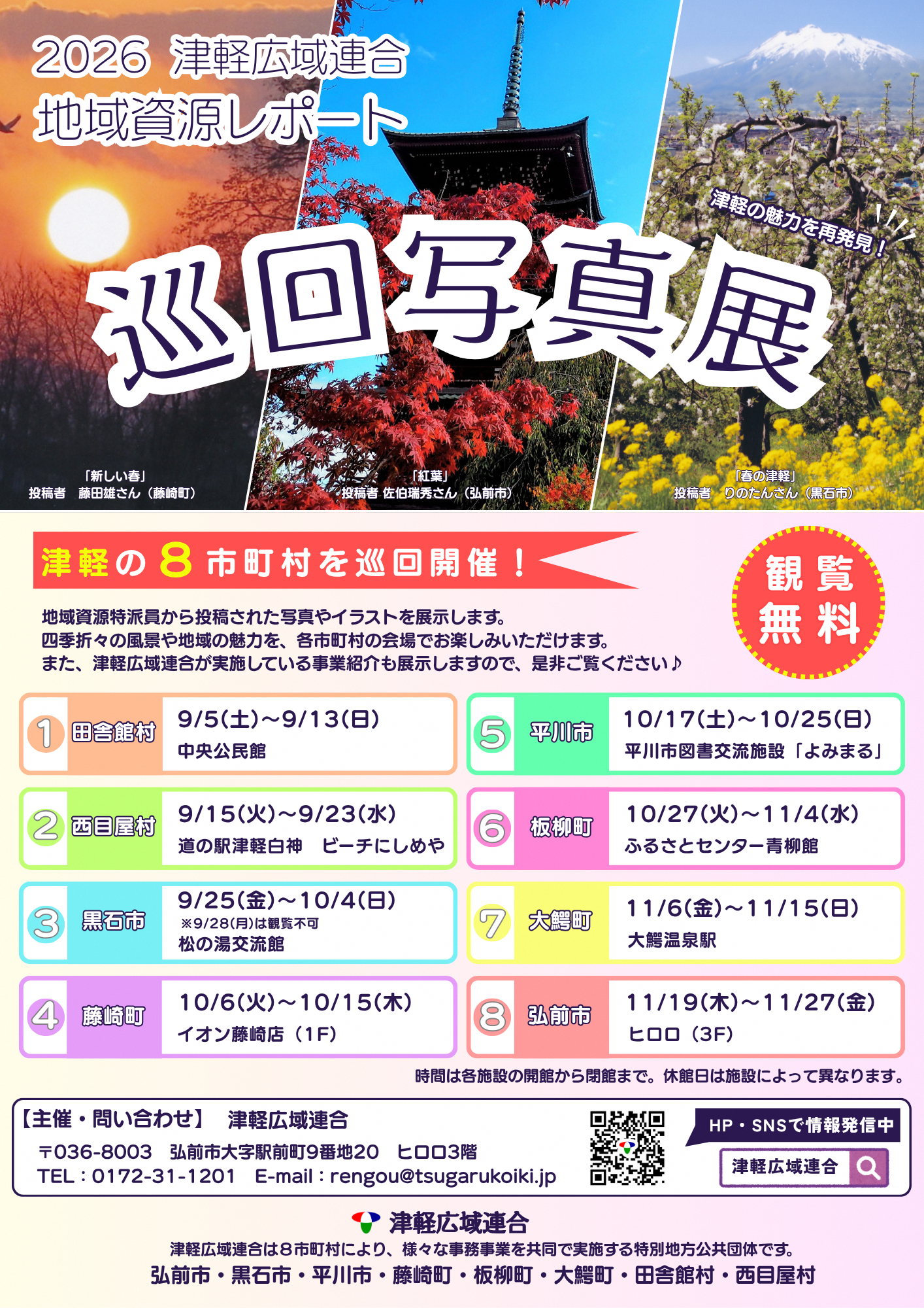 地域資源レポート巡回写真展