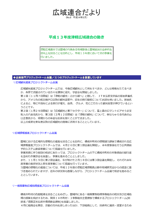 Vol.8　平成14年3月